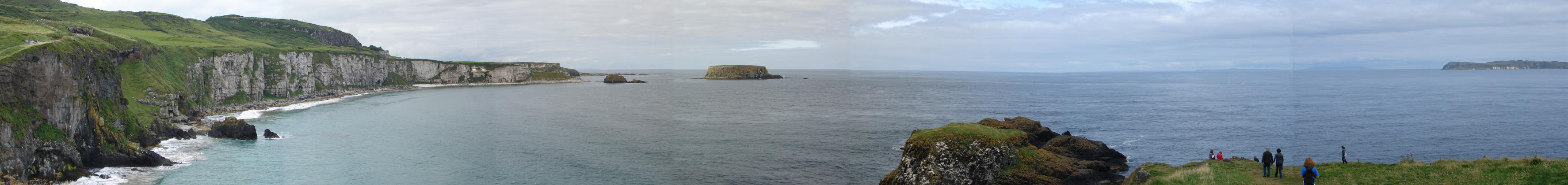 Blick von Carriackrade Island