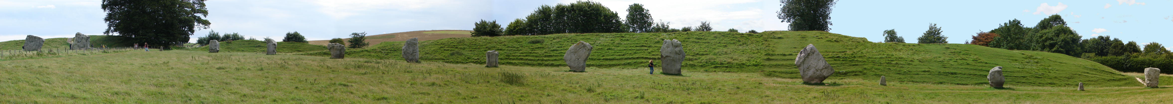 Riesiger Stonecircle in Avebury