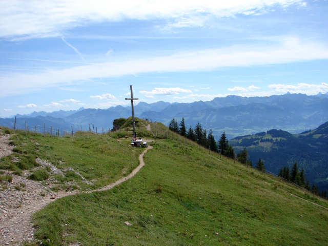 Gipfelkreuz auf dem Stuiben
